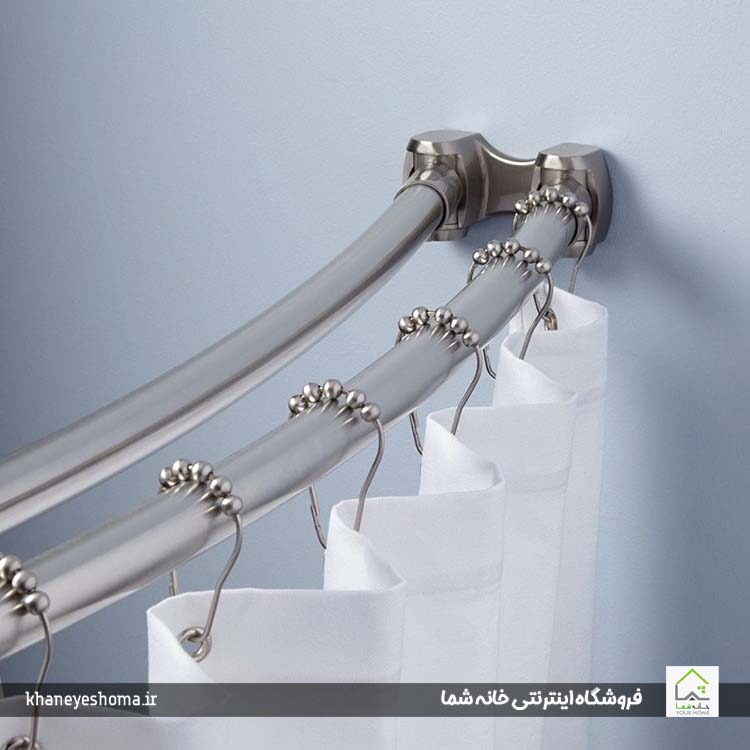 چوب پرده چرخشی یا منحنی